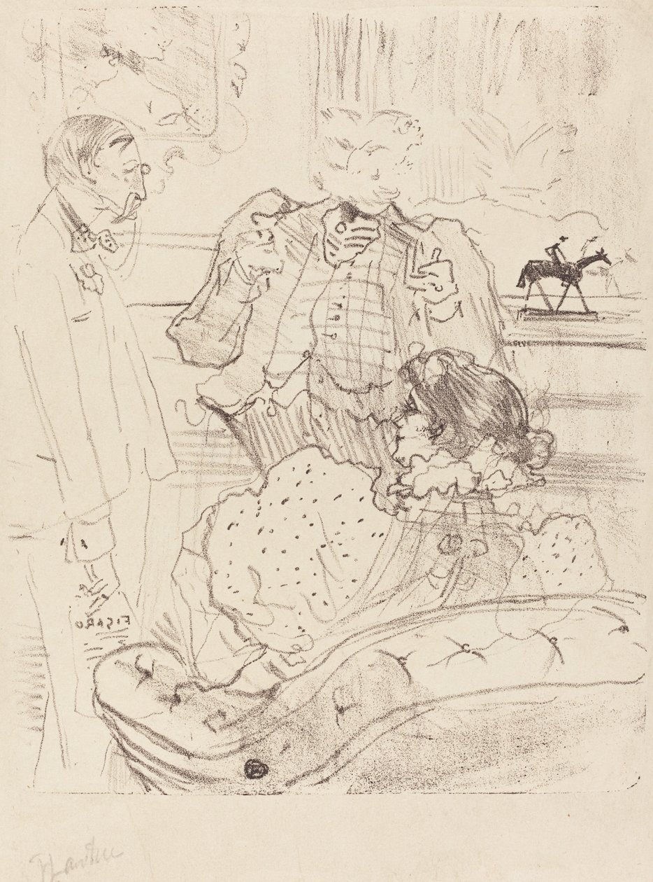 Rosmersholm ، Le Gage ، 1898. بواسطة هنري دي تولوز لوتريك
