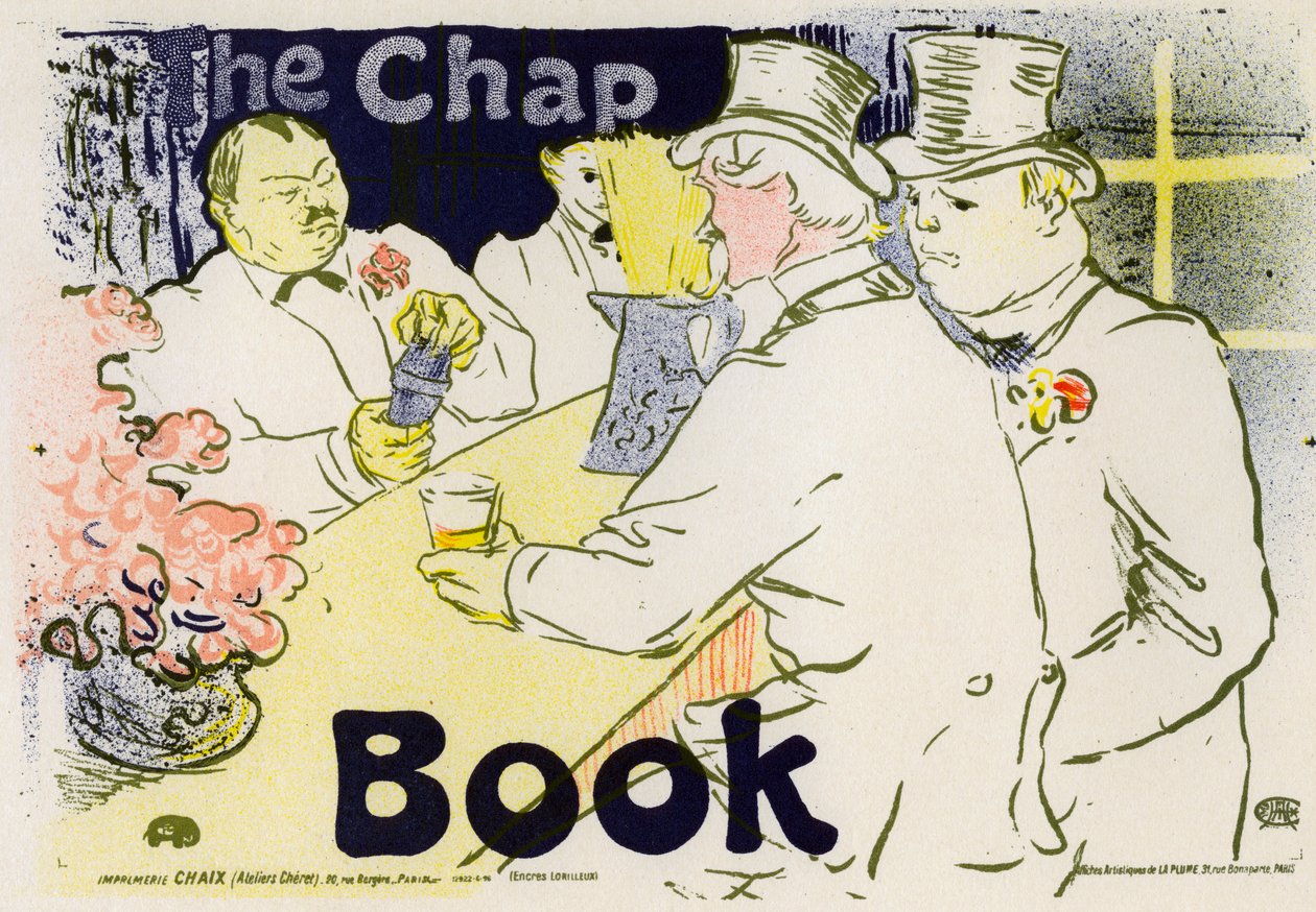 كتاب الفصل 1896. بواسطة هنري دي تولوز لوتريك