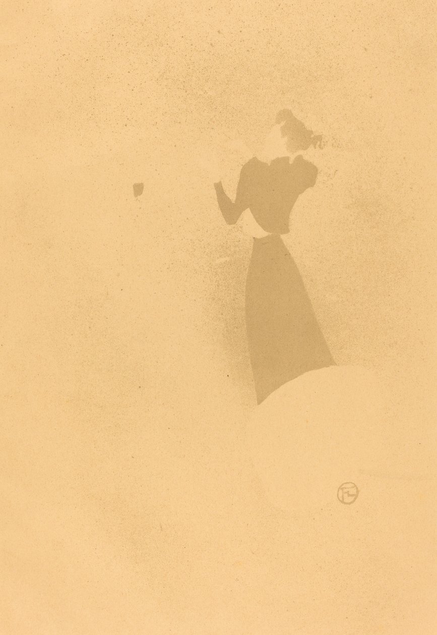 The Milliner (The Milliner - Renée Vert) بواسطة هنري دي تولوز لوتريك