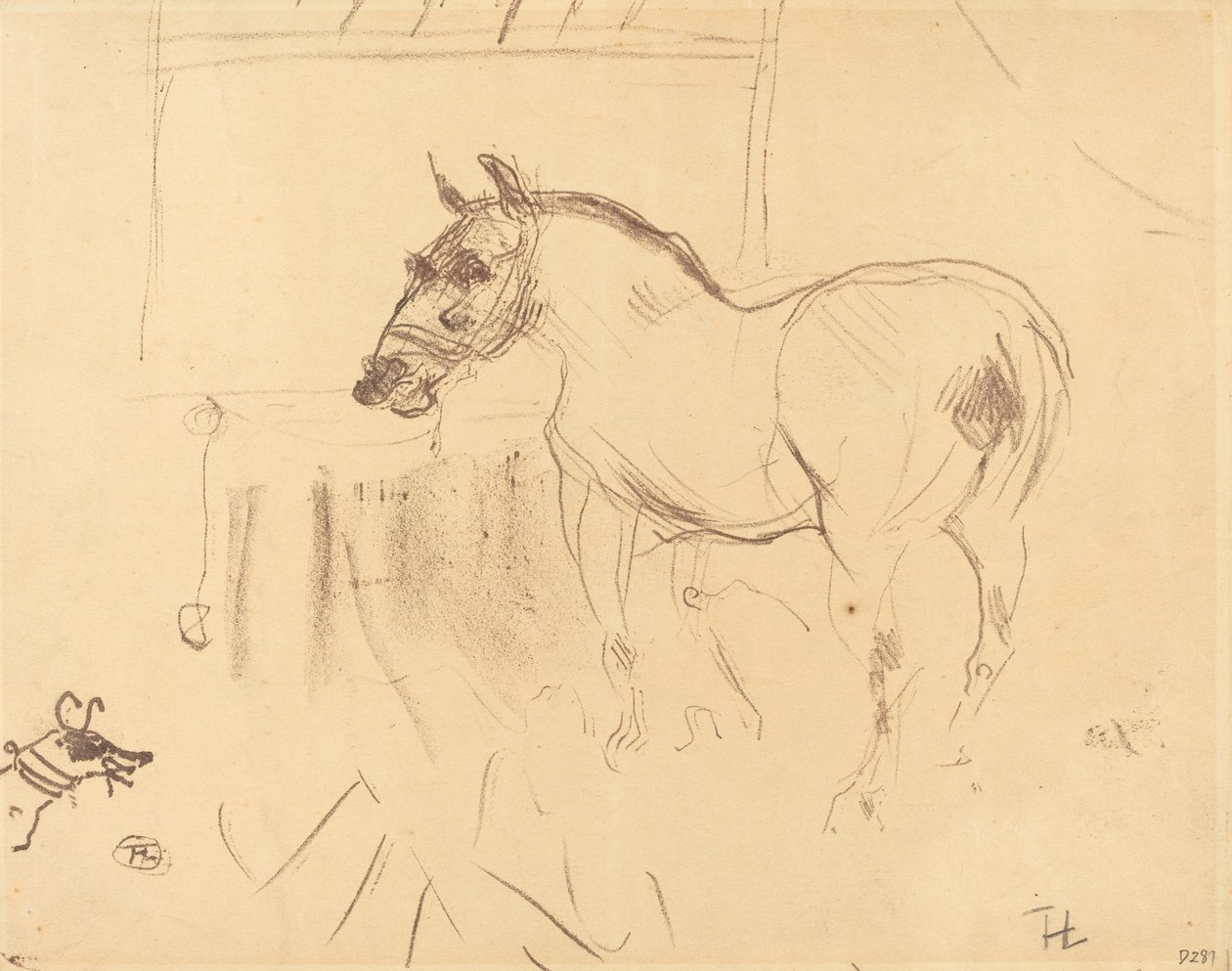 المهر الصغير من Calmese The Little Pony من Calmese ، 1899. بواسطة هنري دي تولوز لوتريك