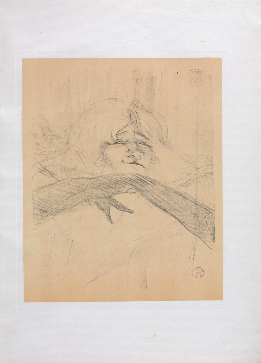 Yvette Guilbert-English Series: Linger Longer Loo ، 1898. بواسطة هنري دي تولوز لوتريك