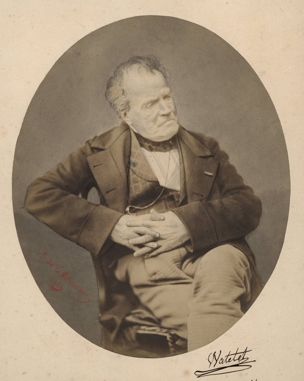 Watelet ، 39 boulevard des Capucines Paris في عام 1821 (صورة b / w) بواسطة هنري دي لا بلانشير