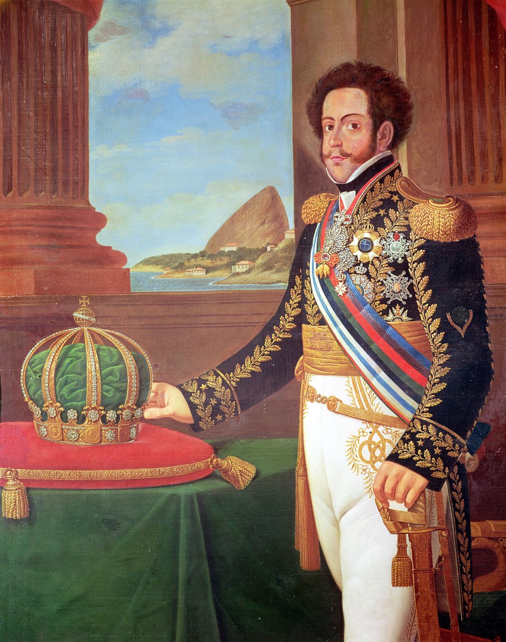 بيدرو الأول (1798-1834) إمبراطور البرازيل ، 1825 بواسطة هنريكي خوسيه دا سيلفا