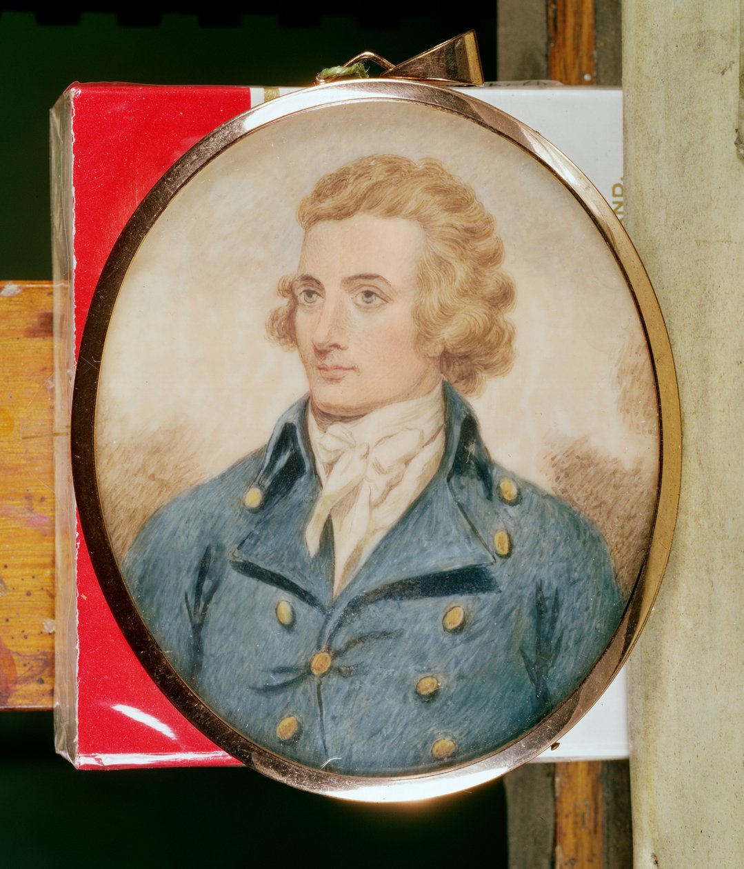 صورة لمنتزه مونجو (1774-1806) ج 1797 (مرحاض ولون جسم على العاج) بواسطة هنري إدريدج