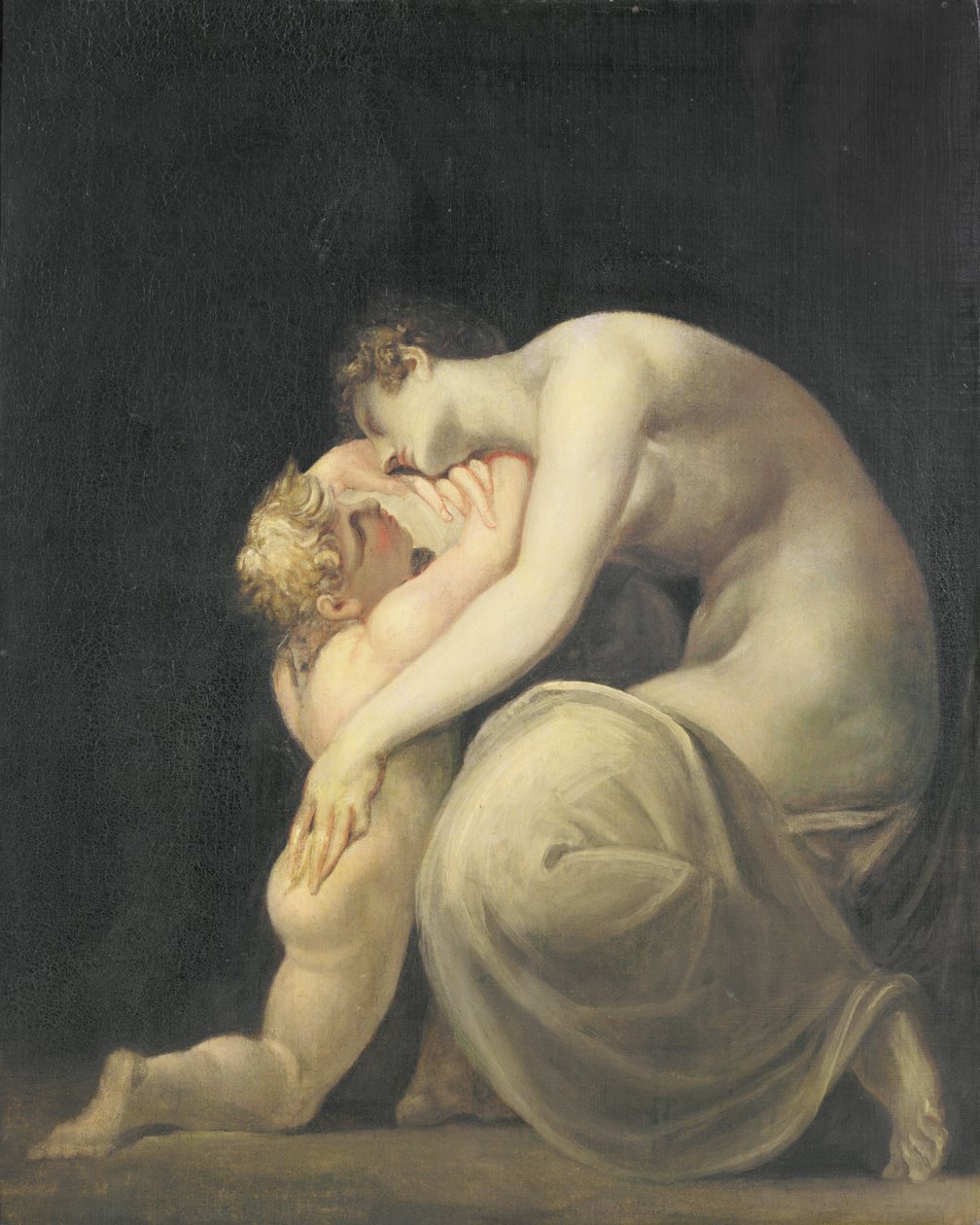 Tekemessa و Eurysakes ، c.1800-10 بواسطة يوهان هاينريش فوسلي