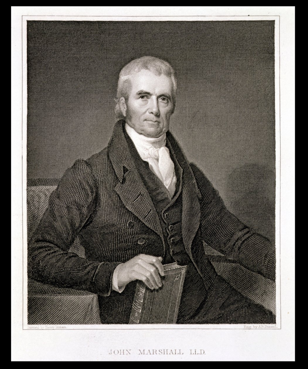 جون مارشال (1755-1835) ، منقوش بواسطة آشر براون دوراند (1796-1886) بواسطة هنري إنمان