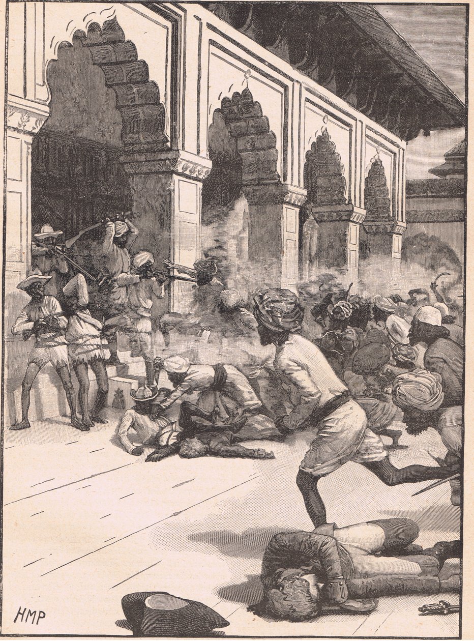 القبض على راجح Benares م 1781 بواسطة هنري ماريوت باجيت