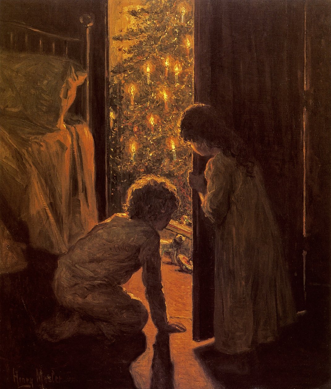 شجرة عيد الميلاد ، ج .1916 بواسطة هنري موسلر