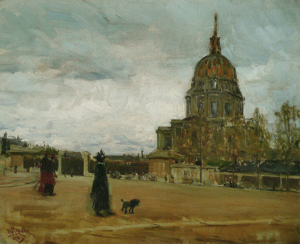 Les Invalides ، ParisnFrancais: Les Invalides ، Parisn بواسطة هنري اوساوا تانر