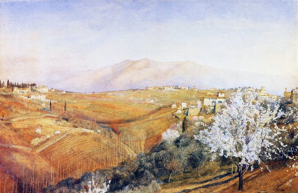 توسكانا ، إيطاليا ، 1886 بواسطة هنري رودريك نيومان