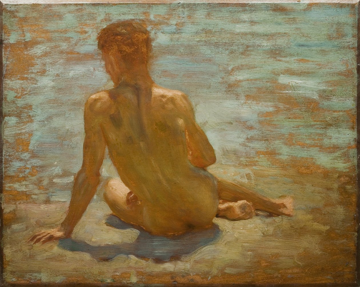 رسم الشباب العراة (دراسة لروعة الصباح) ، ج .1921 بواسطة هنري سكوت توك
