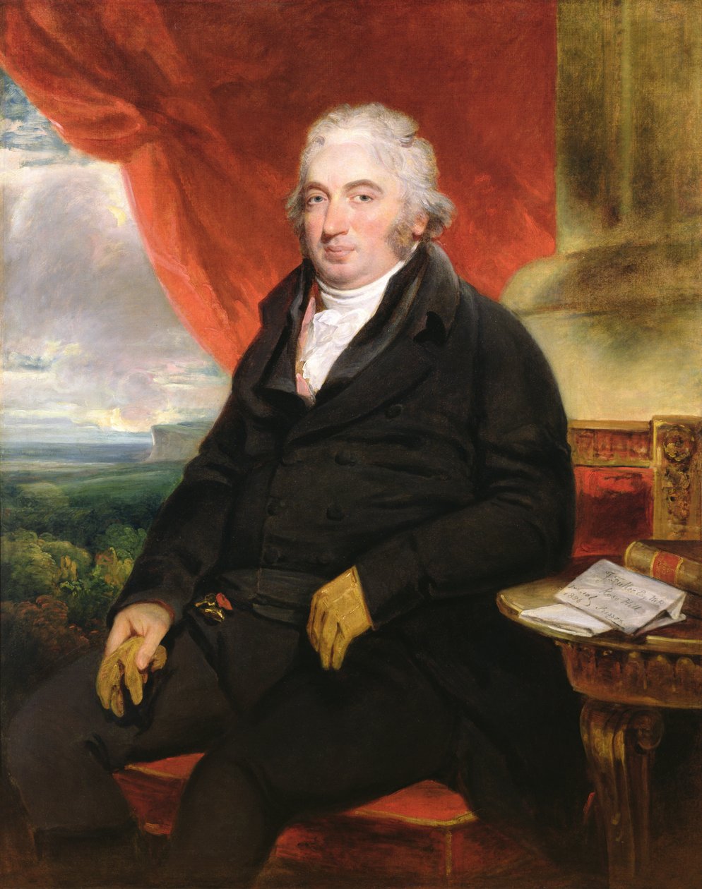 صورة جون فولر (1757-1834) بواسطة هنري سينجلتون
