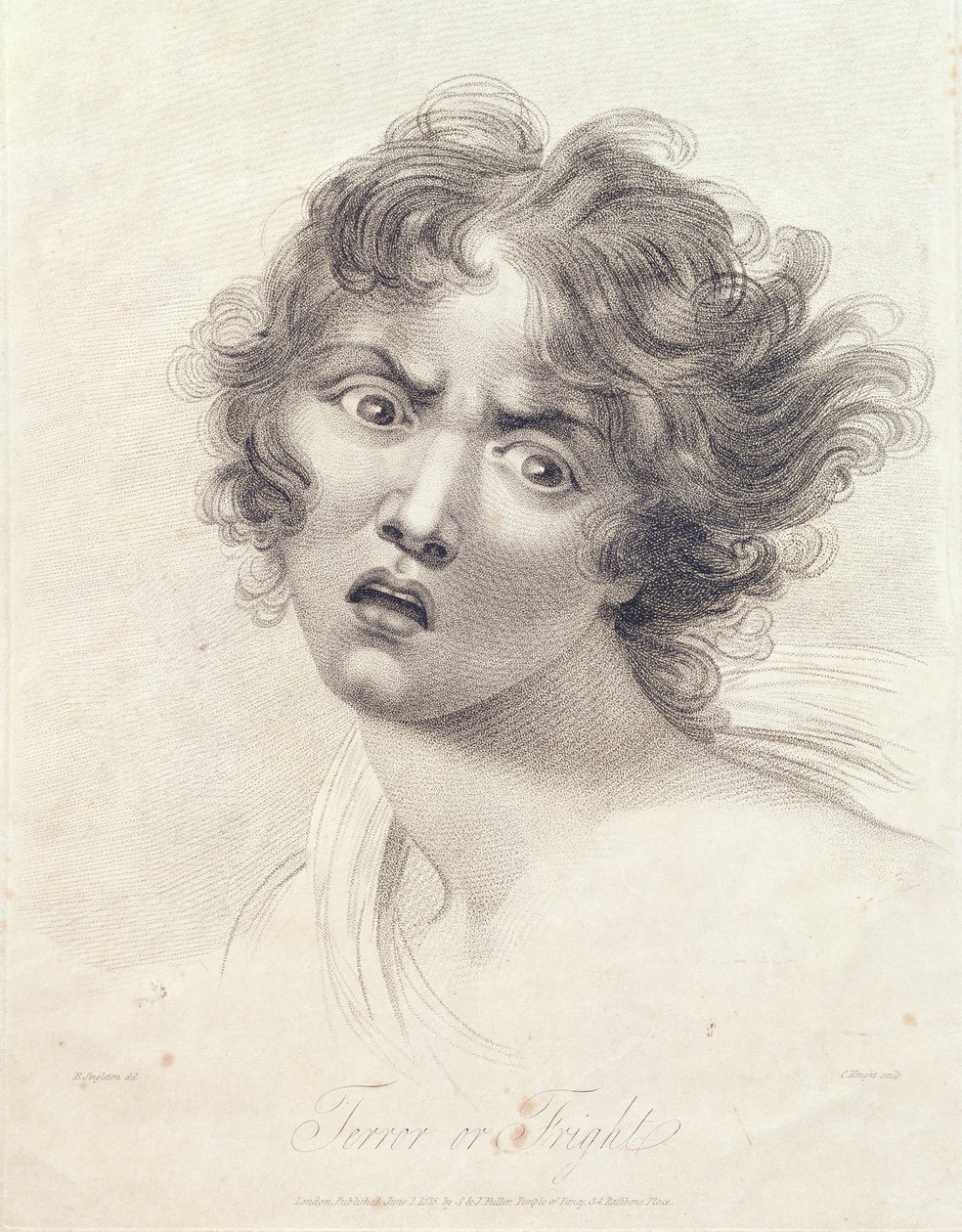 الرعب أو الخوف ، 1815 بواسطة هنري سينجلتون
