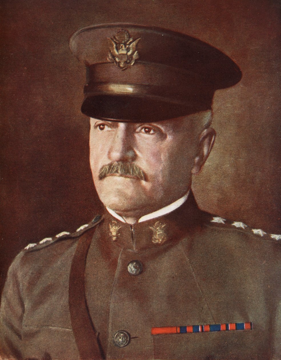 الجنرال جون جوزيف بيرشينج ، 1914-1919 بواسطة هنري والتر بارنيت
