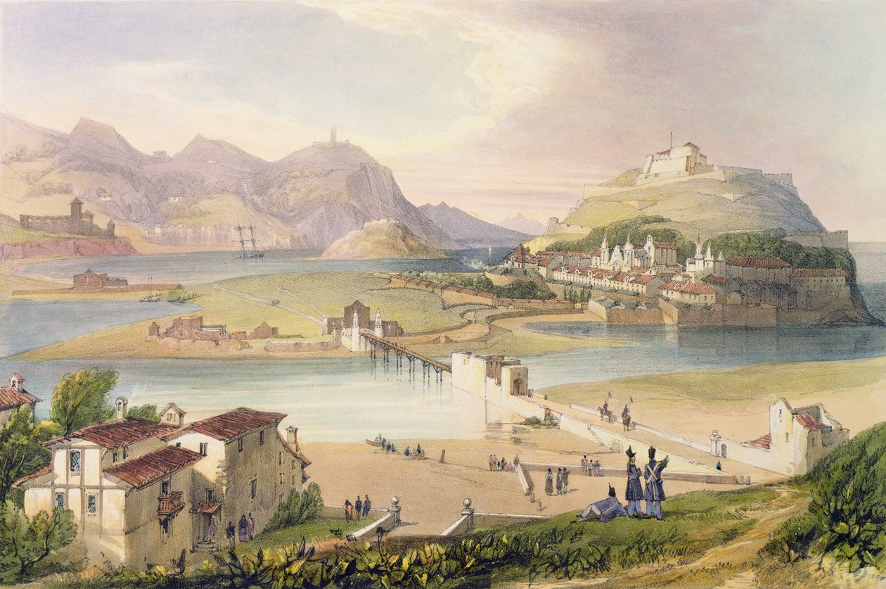 سان سيباستيان ، 1838 بواسطة هنري ويلكنسون