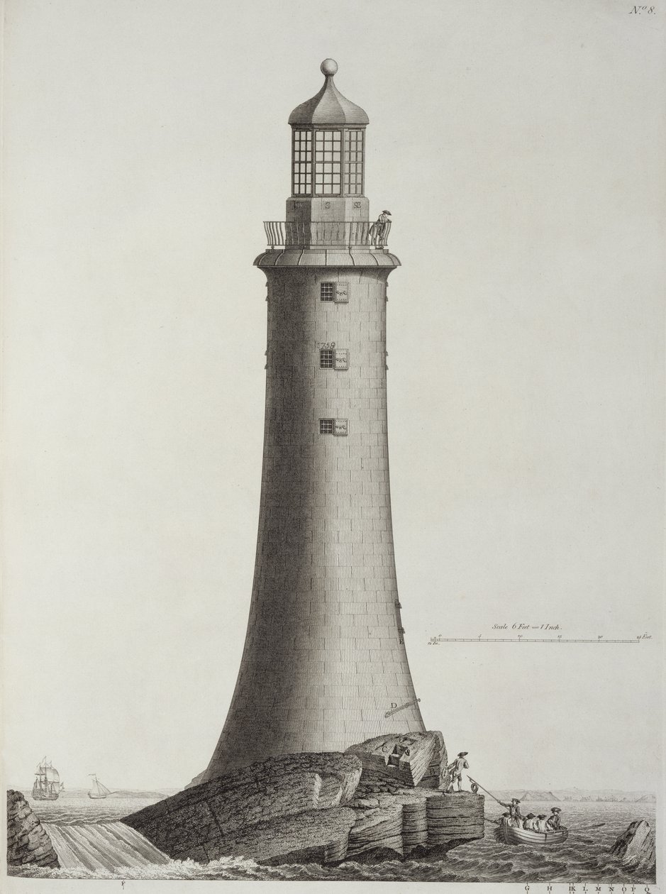 منارة إديستون منقوشة من قبل إدوارد روكر (c.1712-74) ، 1763 بواسطة هنري وينستانلي