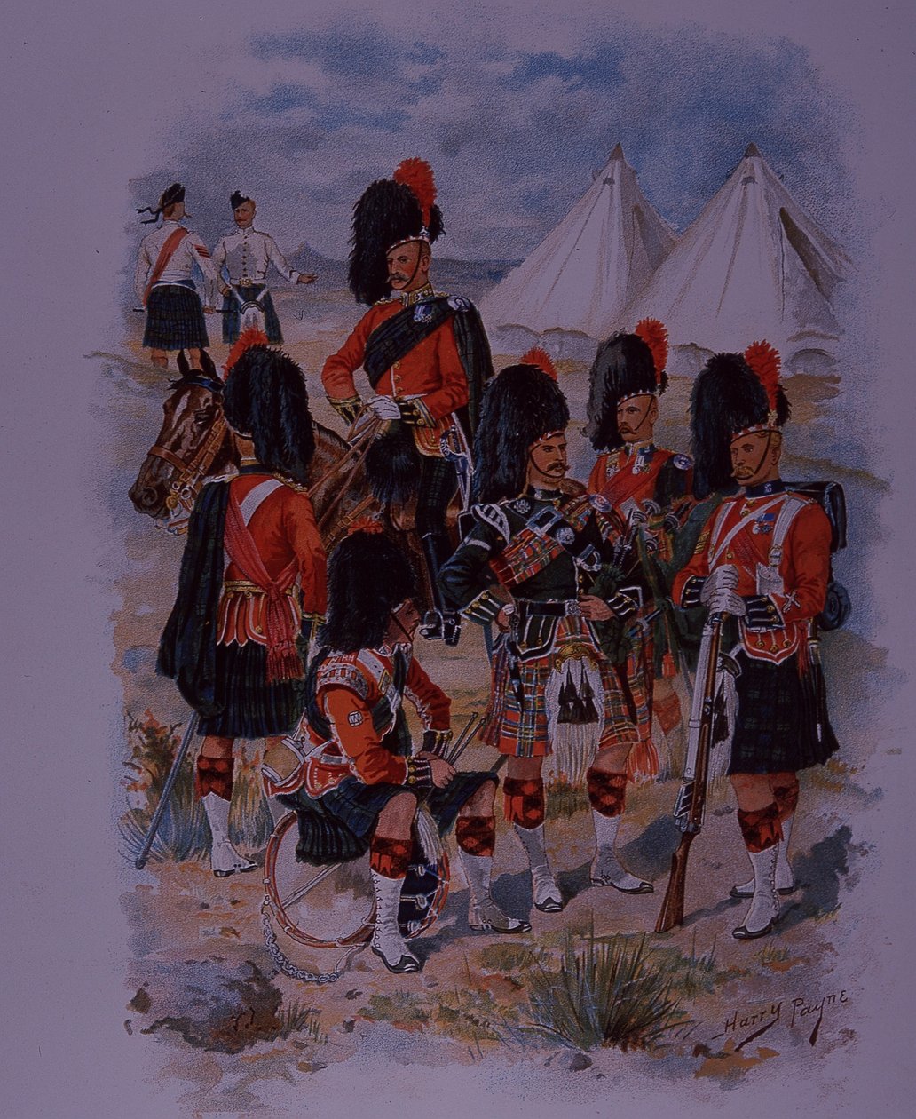 Black Watch, 42nd Royal Highlanders بواسطة هنري أ. باين