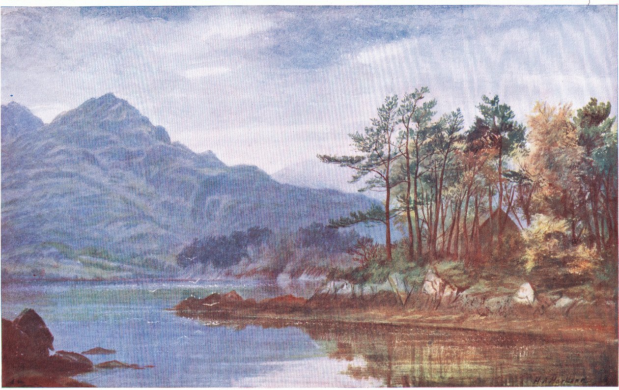 Gougane-Barra ، من حانة Hutchinson الجميلة في بريطانيا. بواسطة Hutchinson & Co ، c.1920 بواسطة هنري ألبرت هارتلاند