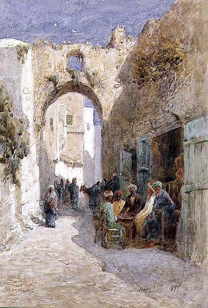 شارع هادئ ، القدس بواسطة هنري أندرو هاربر