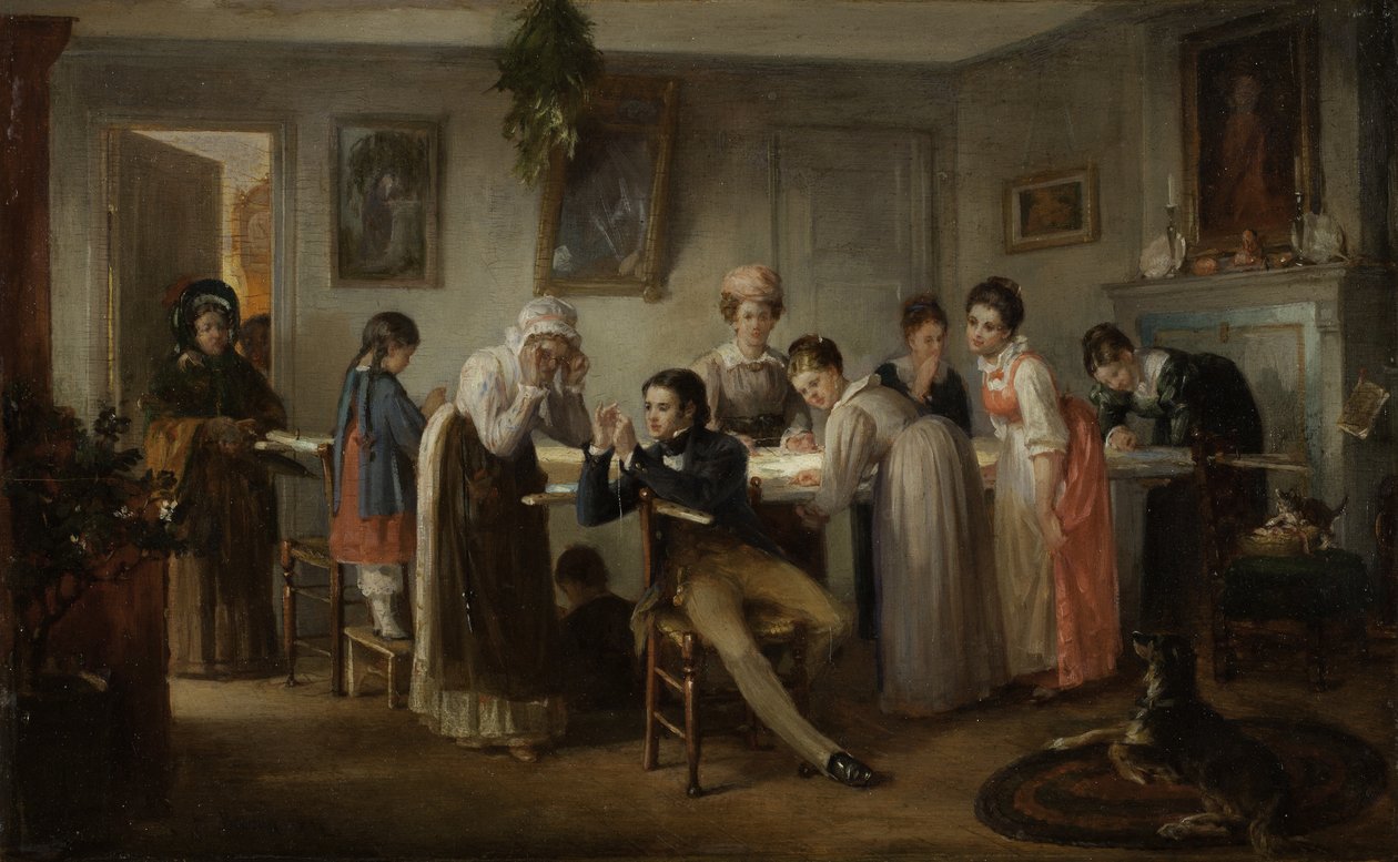 حزب اللحف ، 1872 بواسطة هنري بيكون