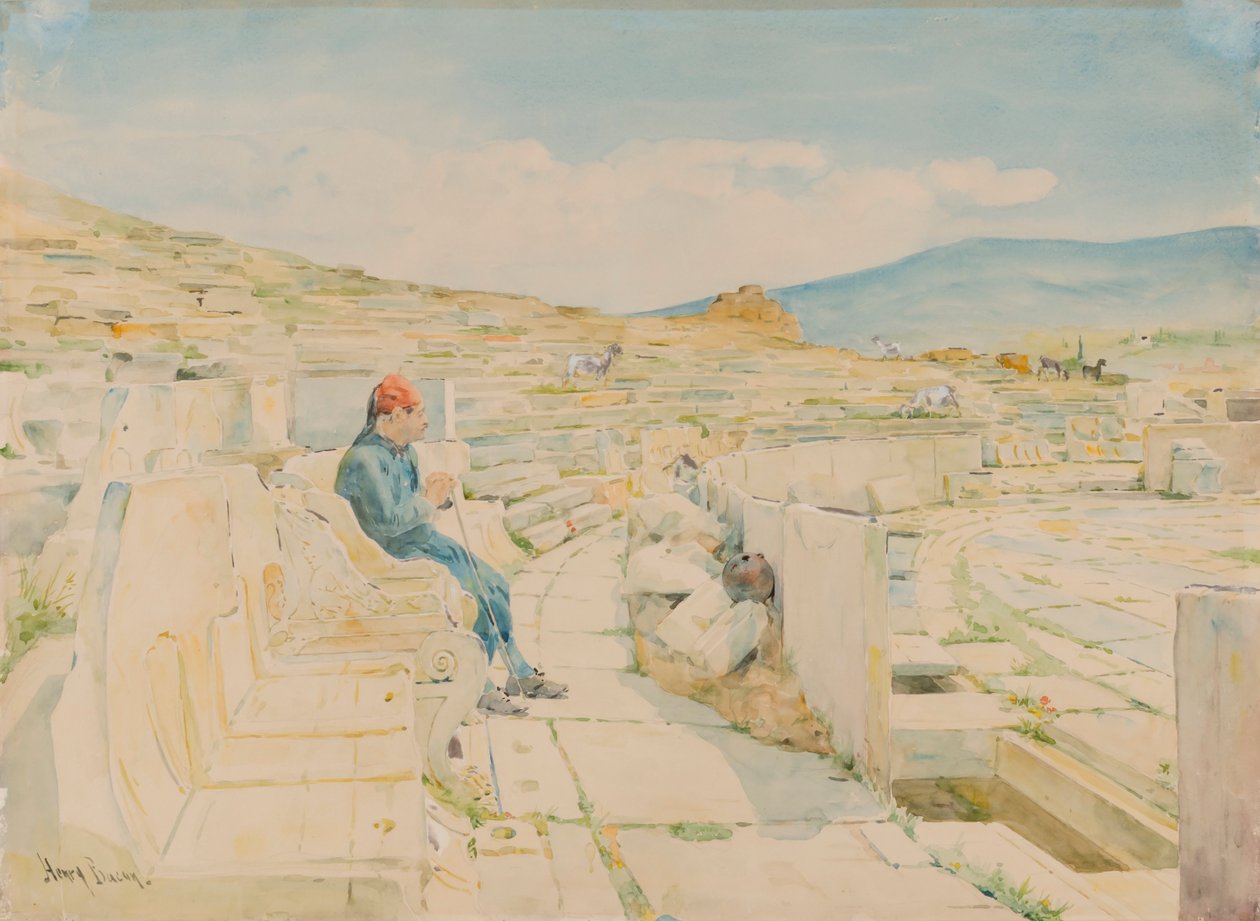 مسرح ديونيسوس ، 1839-1912. بواسطة هنري بيكون