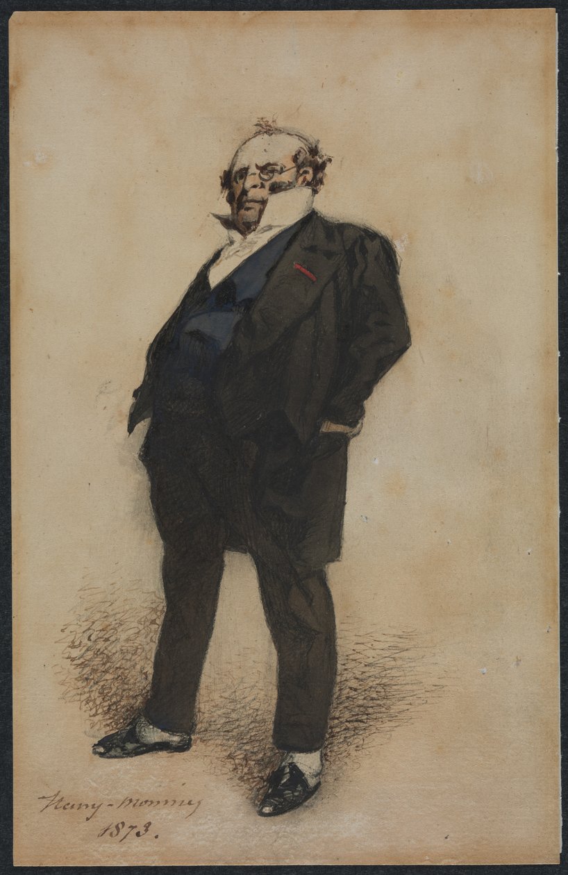 صورة الذات في دور M. Prudhomme ، 1873. بواسطة هنري بونافنتشر منير