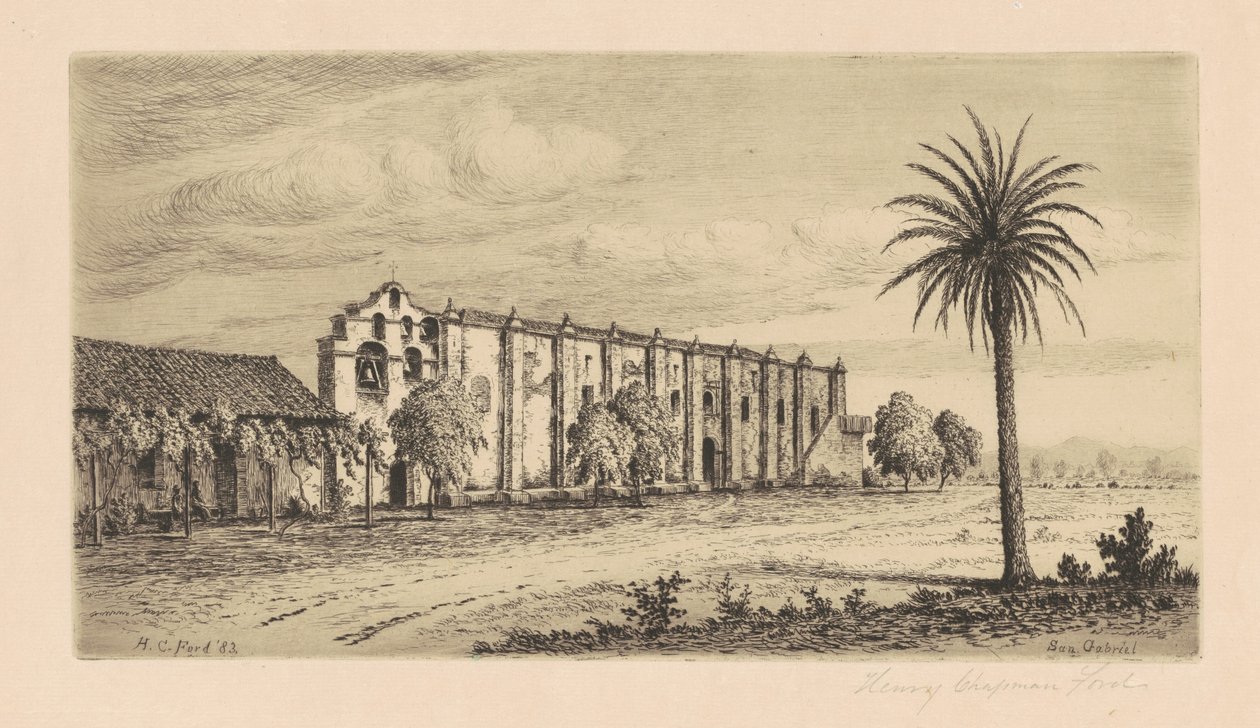 إرسالية سان غابرييل أركانجيل ، 1883. بواسطة هنري تشابمان فورد