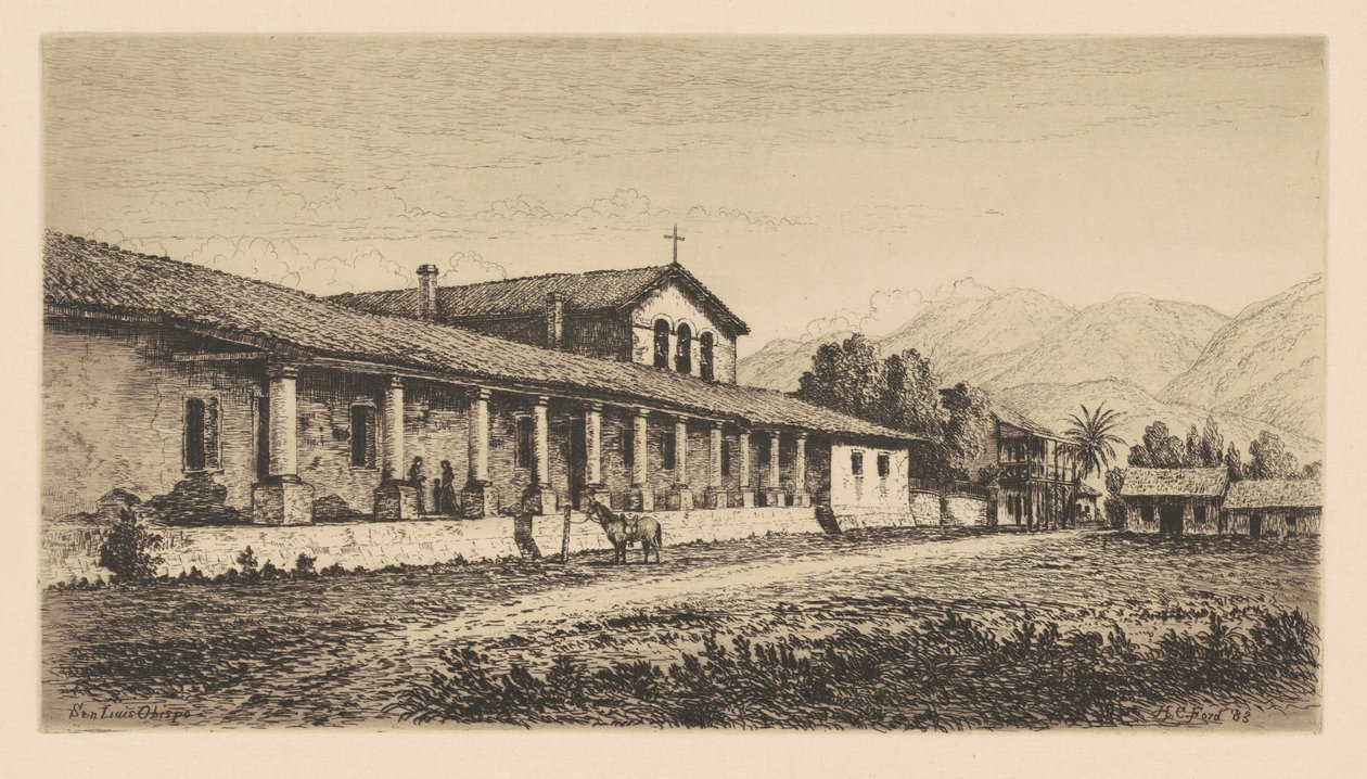 مهمة سان لويس أوبيسبو ، 1883 بواسطة هنري تشابمان فورد