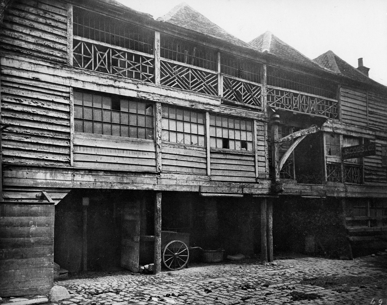 King&39;s Head Inn Yard ، ساوثوارك ، c.1881 بواسطة هنري ديكسون