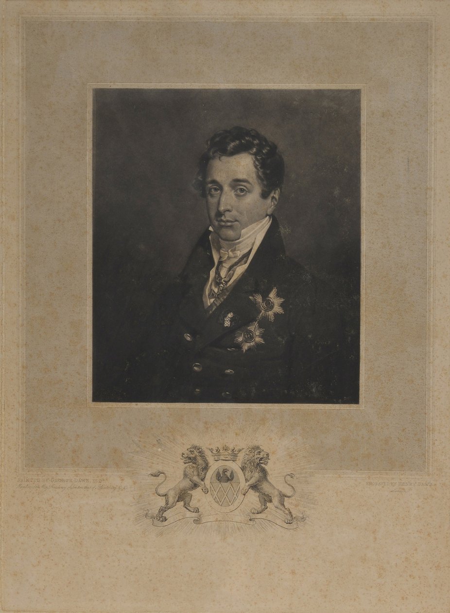 صورة لكريل ألكساندروفيتش ناريشكين 1786-1838 بواسطة هنري إدوارد داوي