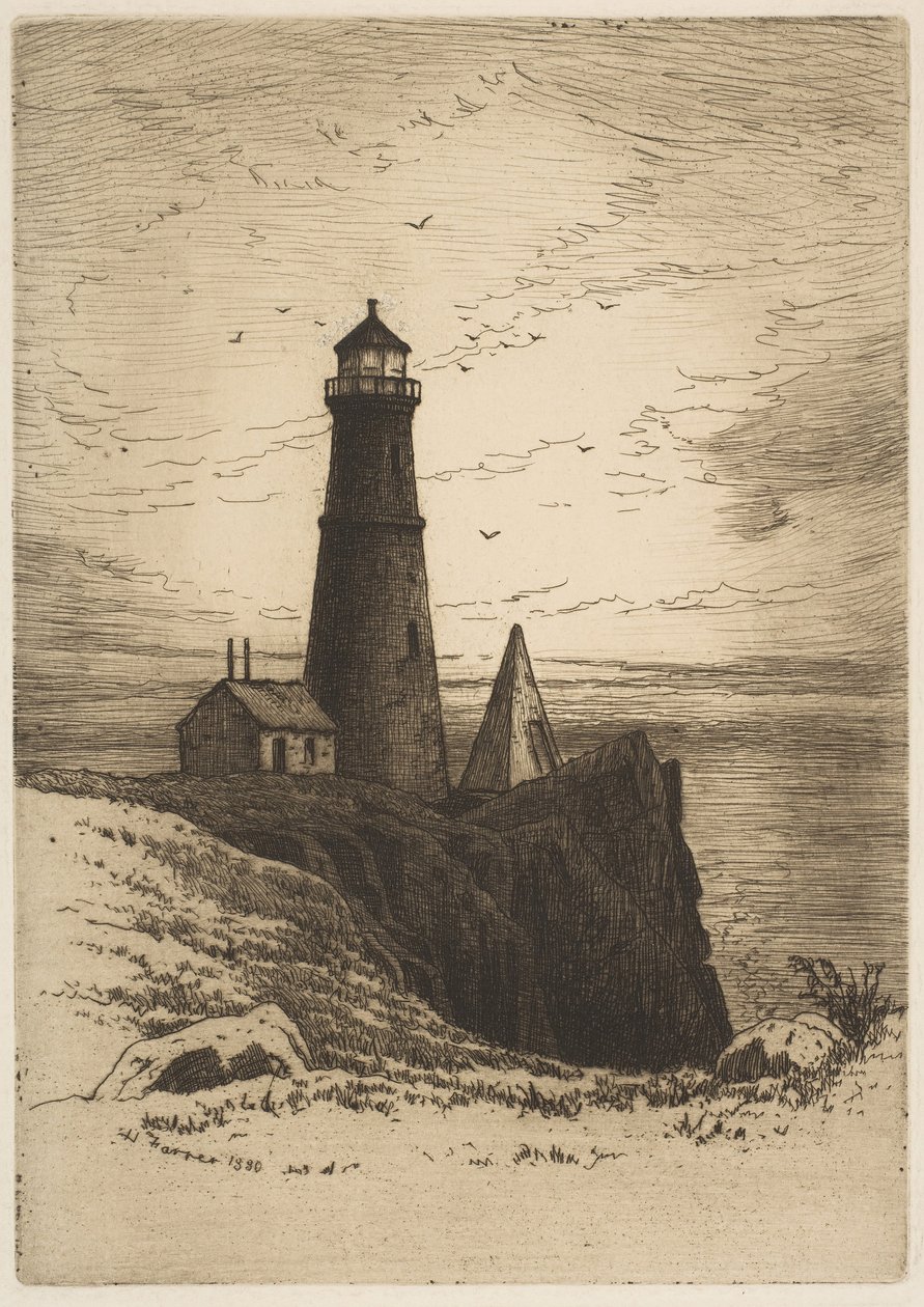 المنارة ، 1880. بواسطة هنري فارر