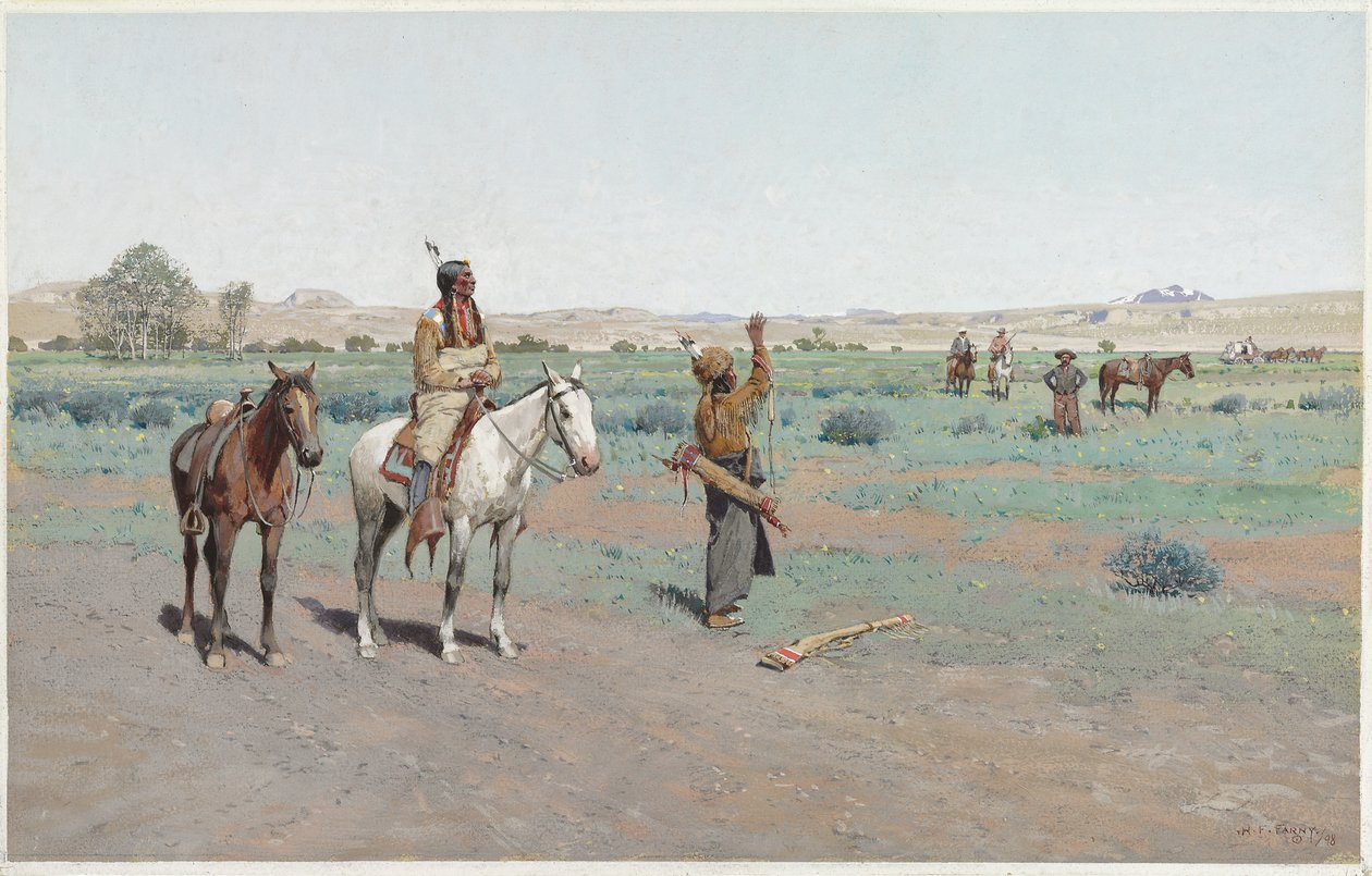 علامة السلام 1898 بواسطة هنري فرانسوا فارني