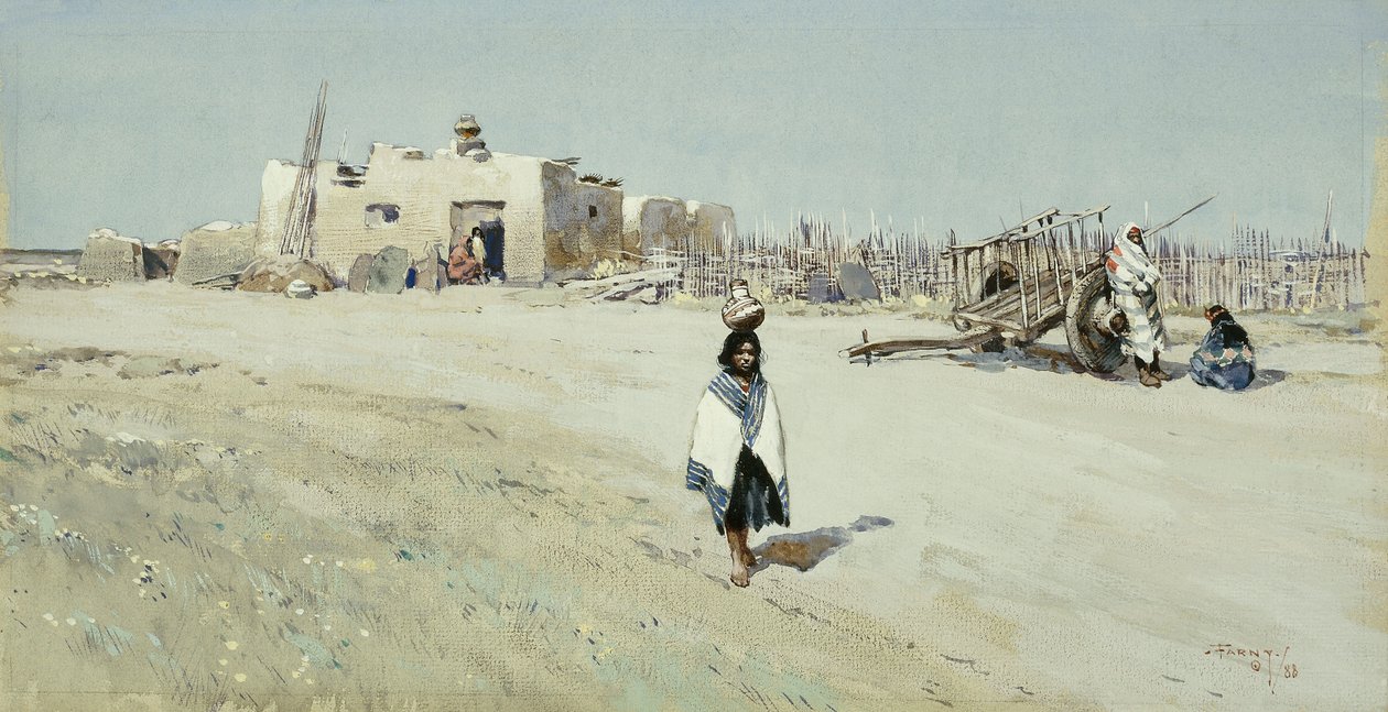 ناقلات المياه ، 1888 بواسطة هنري فرانسوا فارني