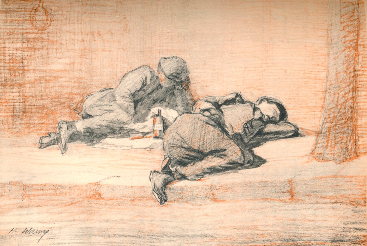 طريق طويل من الجنيات المتدفقة من السيد بيري والز ، c1927 ، 1927 بواسطة هنري فرانكس وارينج