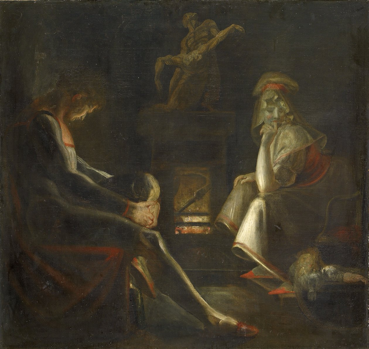 صمت ، 1786-1799 بواسطة يوهان هاينريش فوسلي