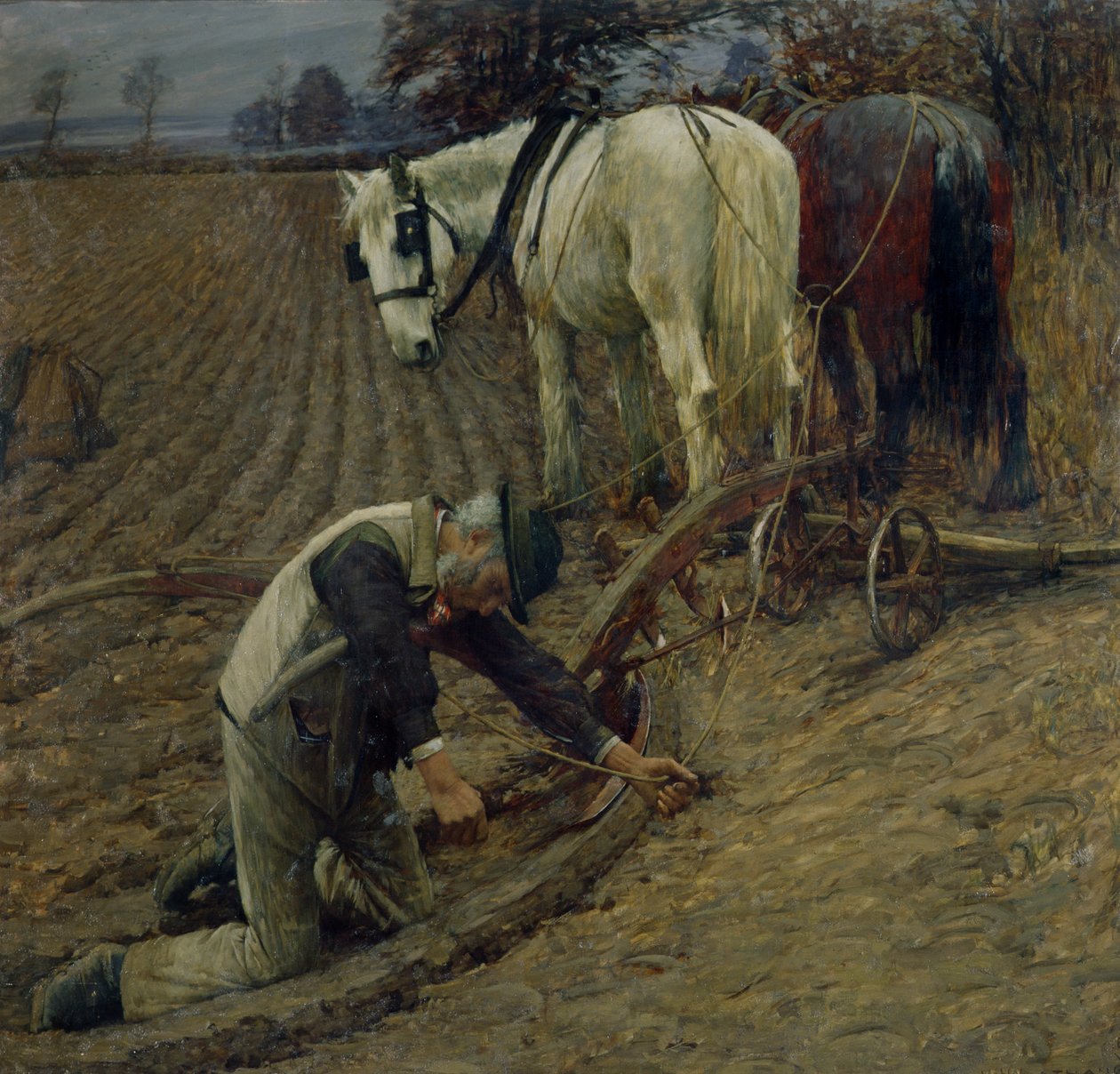 الأخاديد الأخيرة ، 1895 بواسطة هنري هربرت لا ثانج