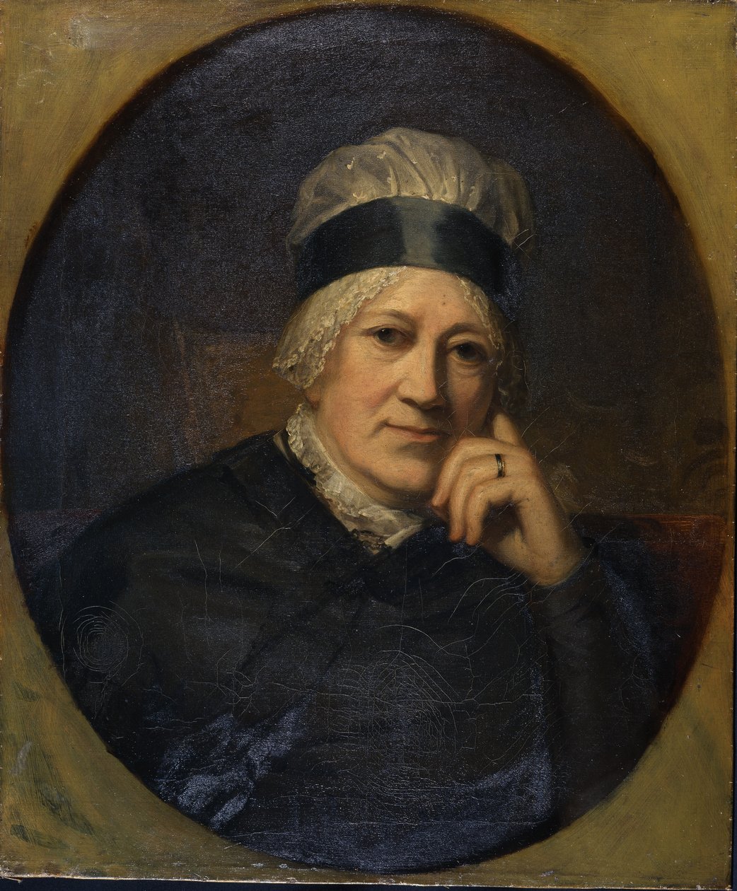 Portrait of Georgiana Poyntz, Dowager Countess Spencer, c.1798-1810 (oil on canvas) بواسطة هنري هوارد