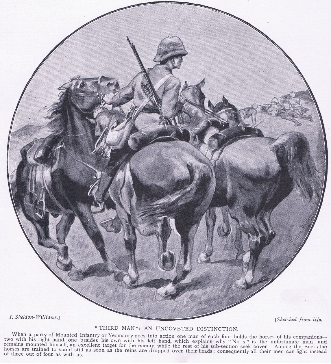 الرجل الثالث تمييز غير مرغوب فيه ، من بعد بريتوريا: حرب العصابات التي نشرتها Harmsworth Bros Limited ، 1901 بواسطة هنري إنجليس جودريل شيلدون ويليامز