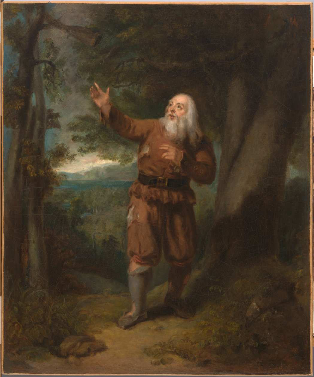 السيد هاكيت ، في شخصية ريب فان وينكل ، ج. 1832. بواسطة هنري إنمان