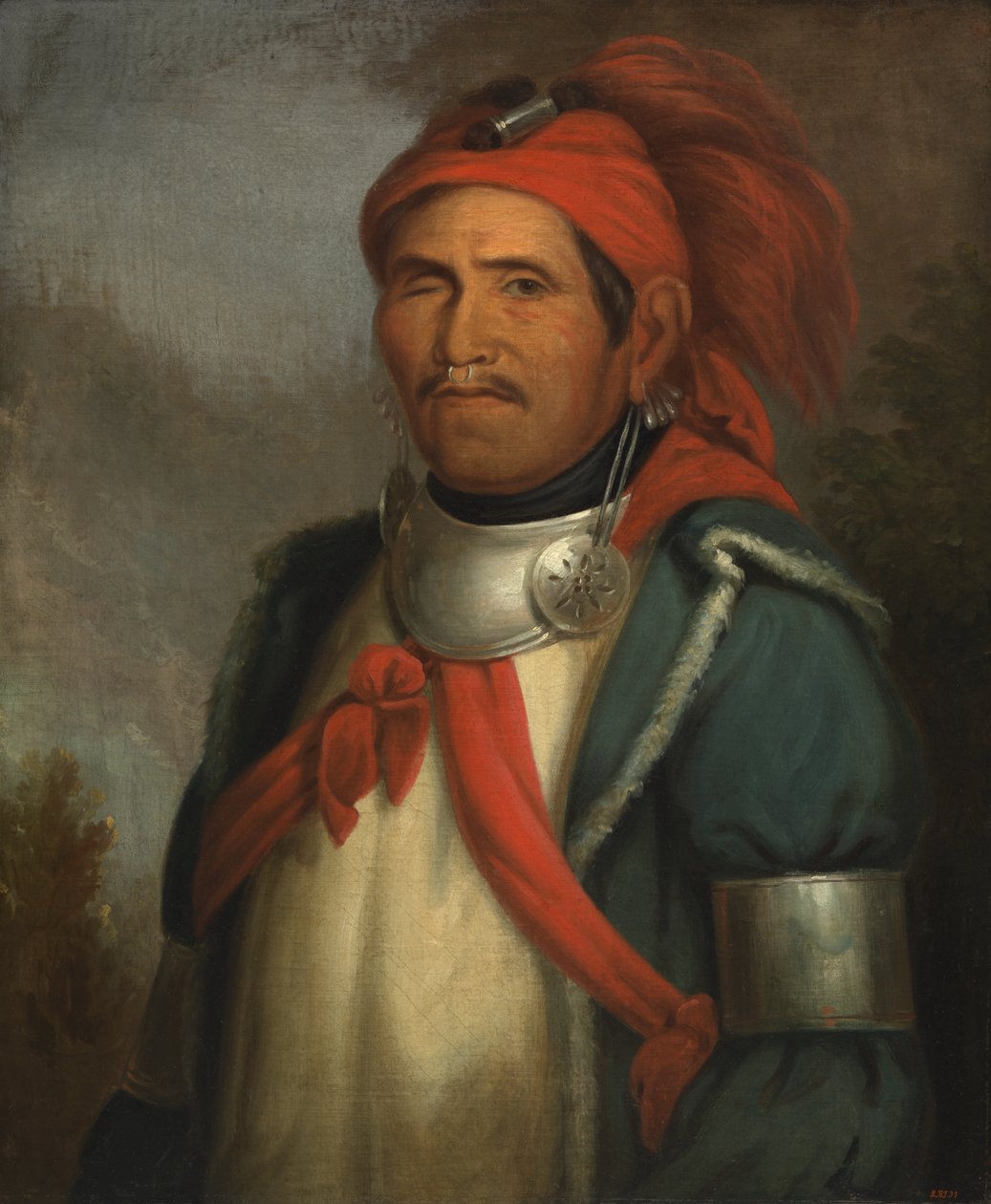Tenskwatawa ، ج.1830-1833. بواسطة هنري إنمان