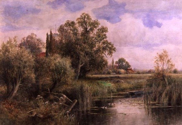 The Backwater ، Wargrave-on-Thames بواسطة هنري جون كينيرد