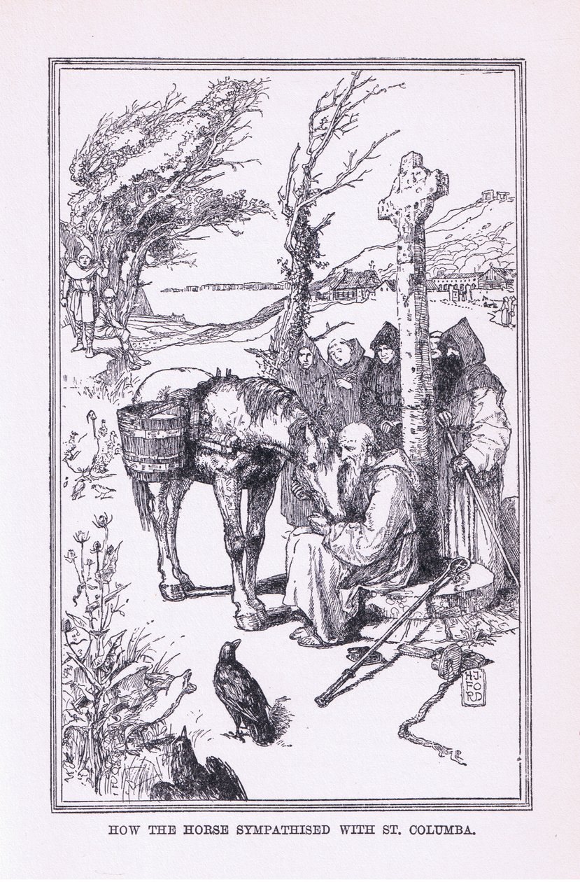 كيف تعاطف الحصان مع سانت كولومبا ، 1912 بواسطة هنري العدل فورد