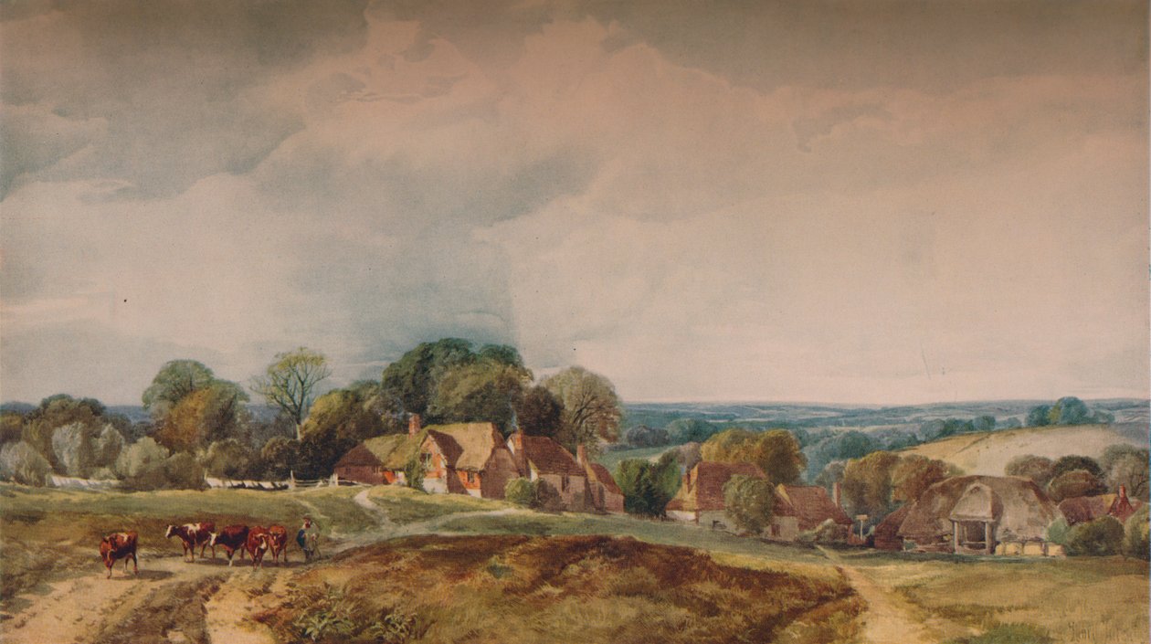 منظر كينتشي ، c1845 بواسطة هنري Jutsum