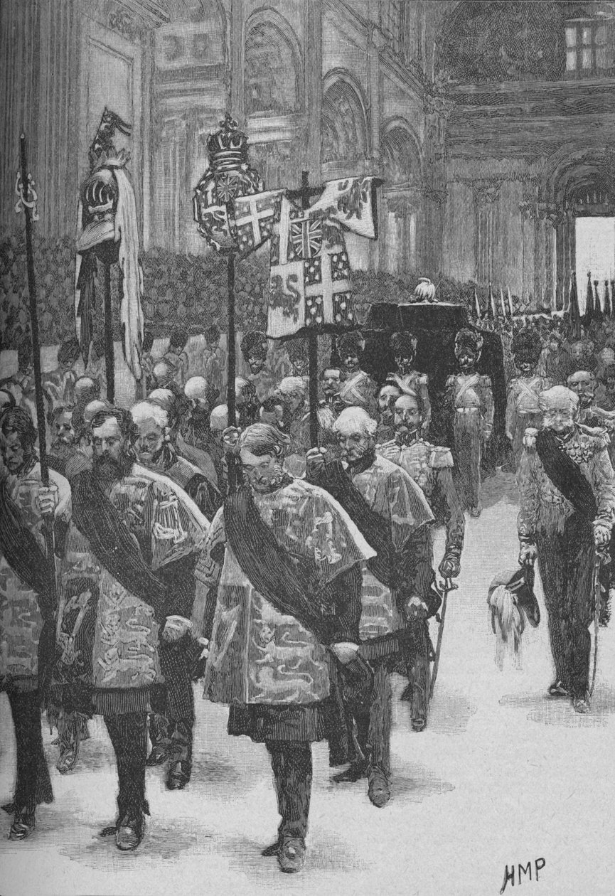 دفن ويلينغتون ، c1890 بواسطة هنري ماريوت باجيت