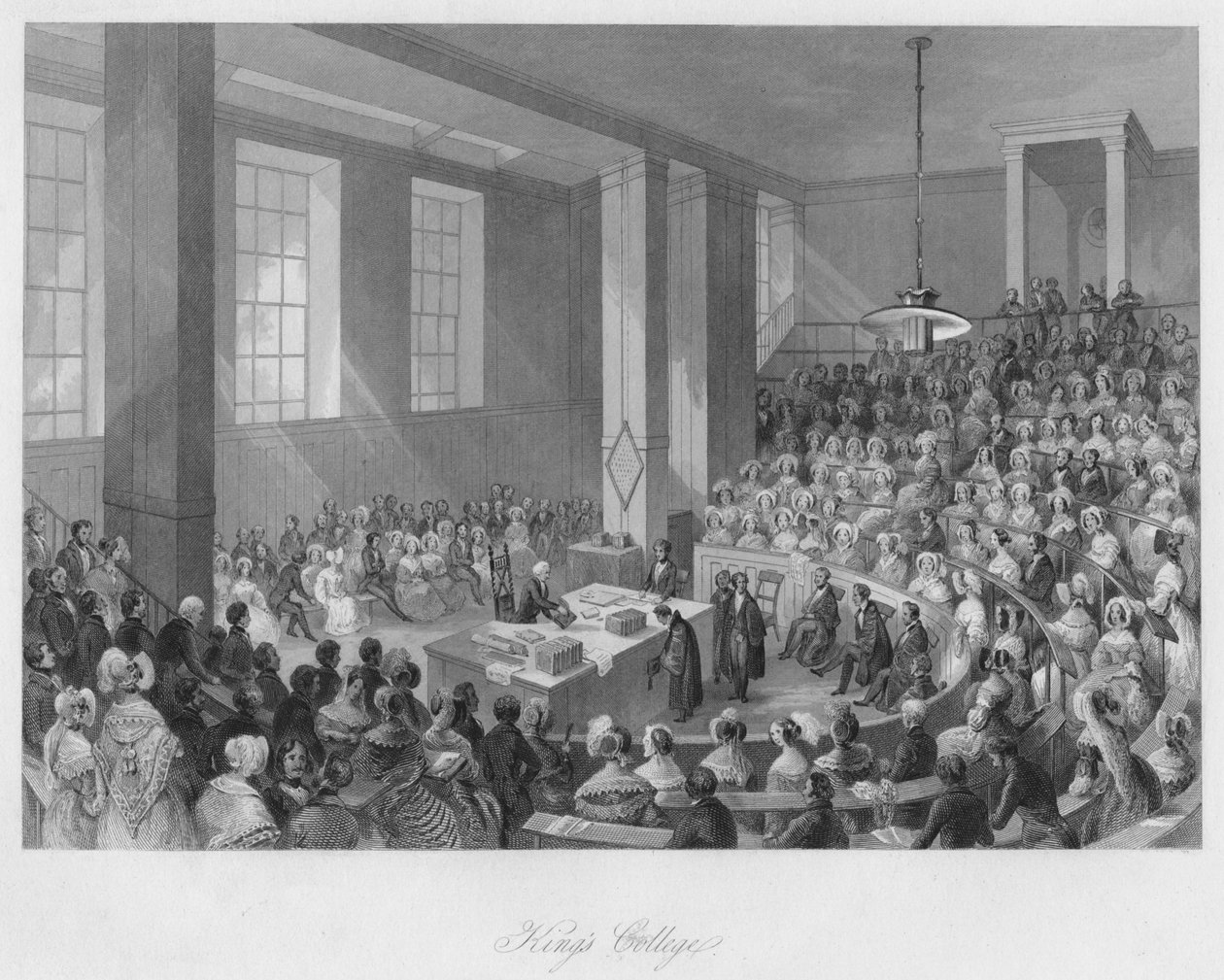 كلية الملوك ، c1841 بواسطة هنري ملفيل