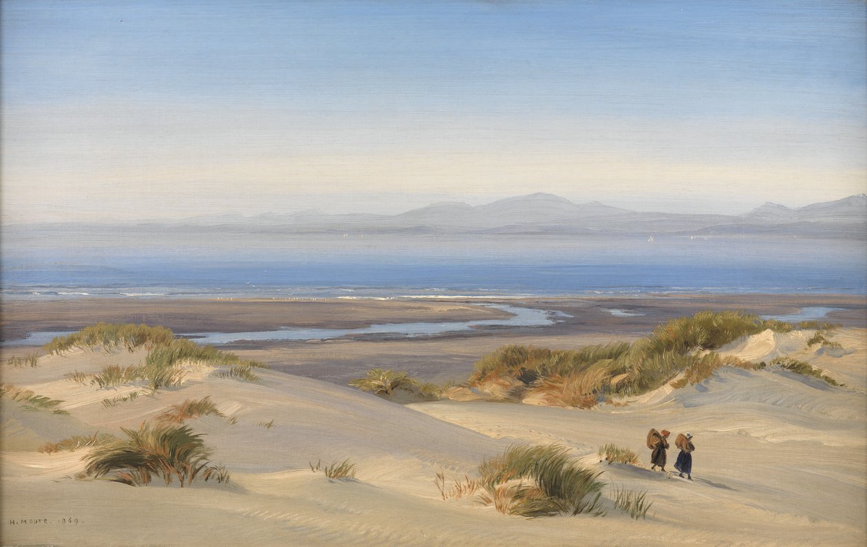 شاطئ هارلك ، 1869 بواسطة هنري مور