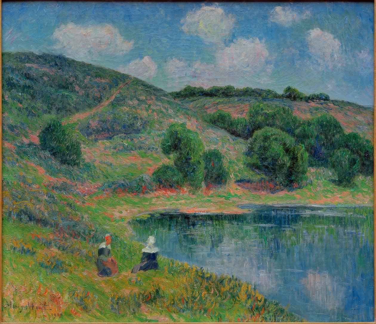 Lande de Saint-Guinole près de Pont– Aven بواسطة هنري موريت