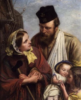 الصفحة الرئيسية مرة أخرى ، 1858 (انظر أيضًا 68094) بواسطة هنري نيلسون اونيل