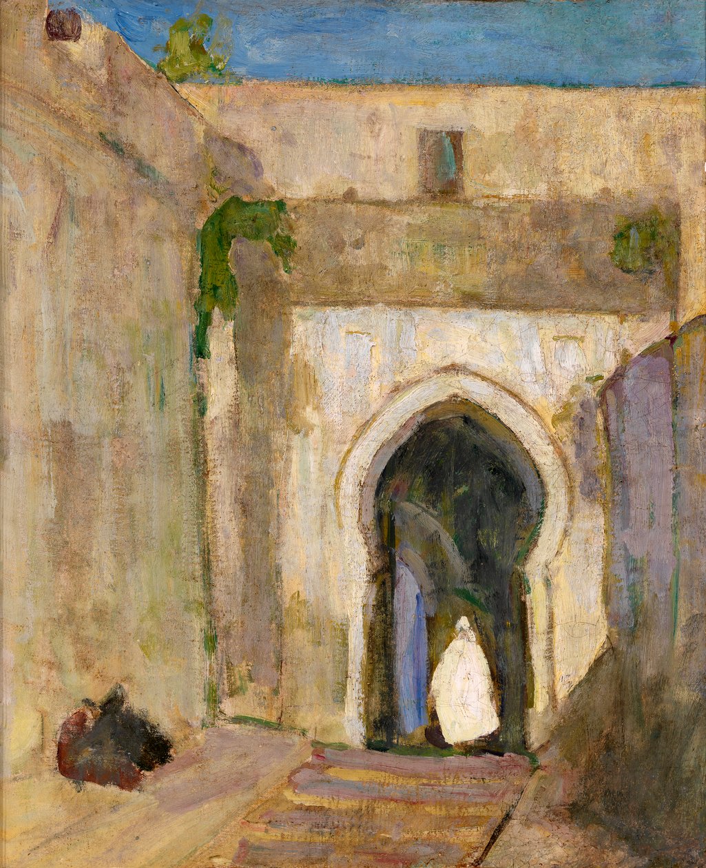 بوابة طنجة ، كاليفورنيا. 1910. بواسطة هنري اوساوا تانر