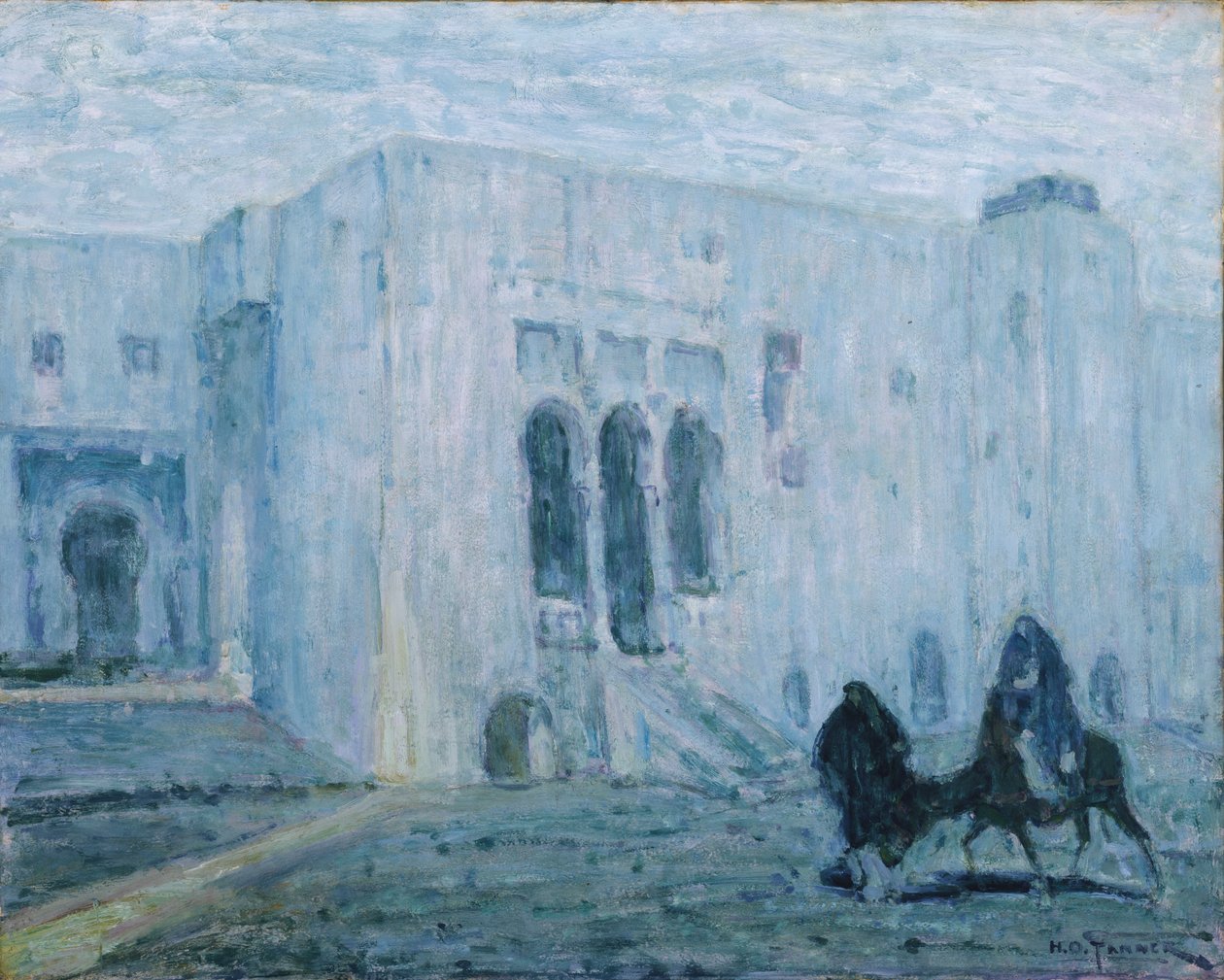 قصر العدل بطنجة ح. 1912-1913. بواسطة هنري اوساوا تانر
